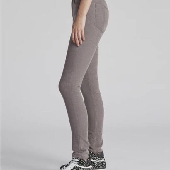 Rag & Bone NWT High Rise Skinny 5 Pocket Corduroy Jean in Nickle. Size 26. - Picture 1 of 9